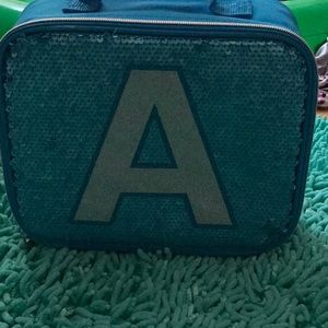 Blue lunch box. NEVER BEEN USED